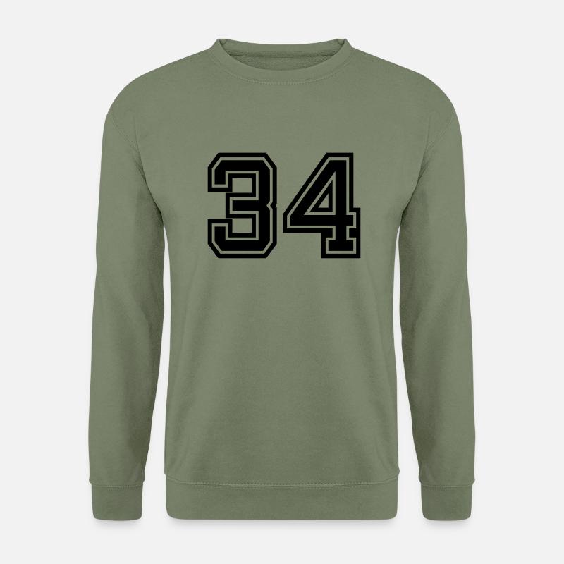 34 - Unisex Pullover - Armeegrün