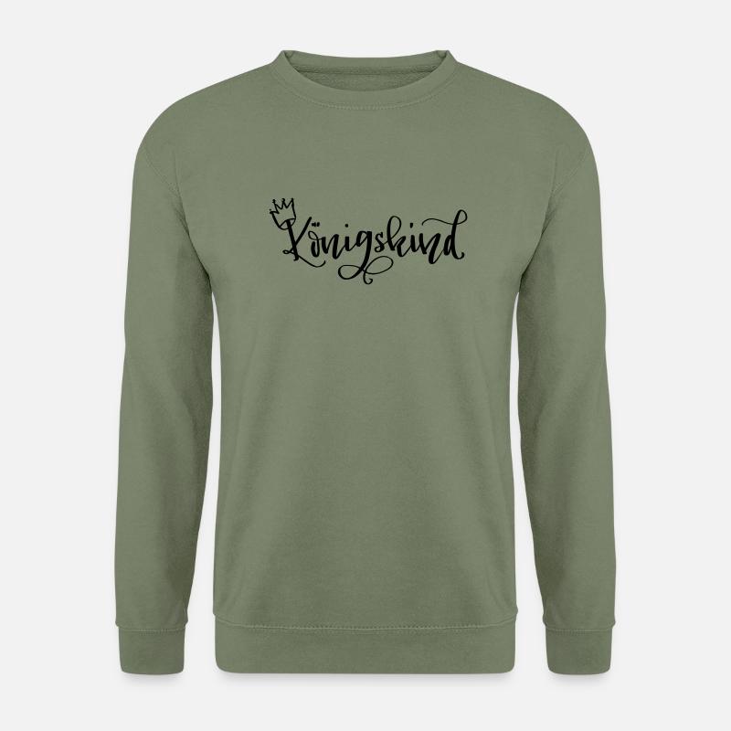 k nigskind - Unisex Pullover - Armeegrün