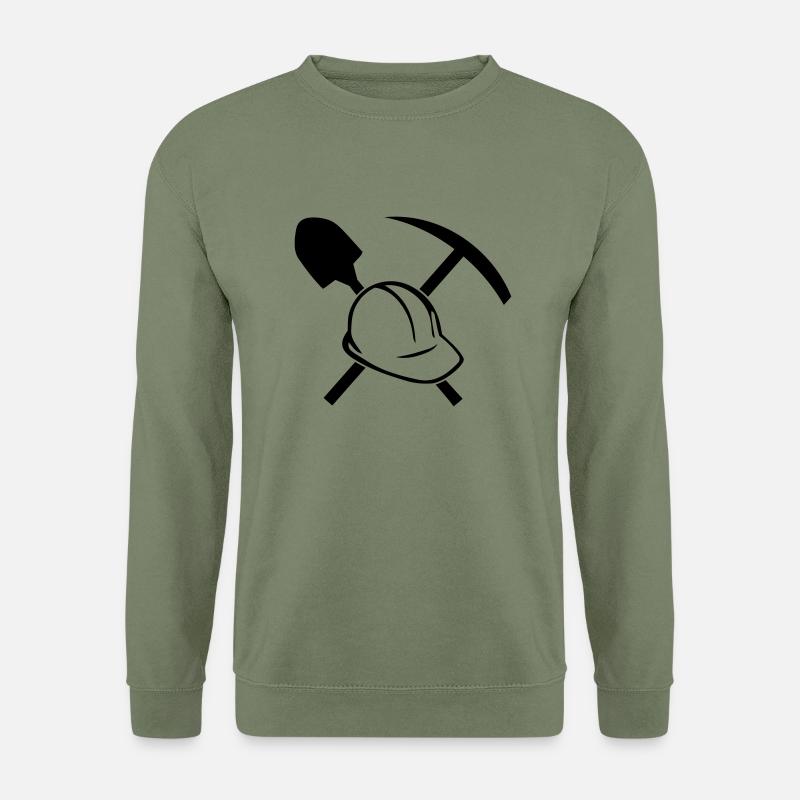 Outil de construction - Sweat-shirt Unisexe - vert militaire
