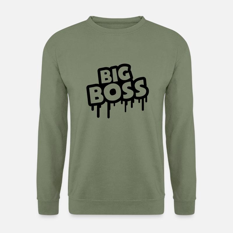big_boss_u1 - Unisex Pullover - Armeegrün