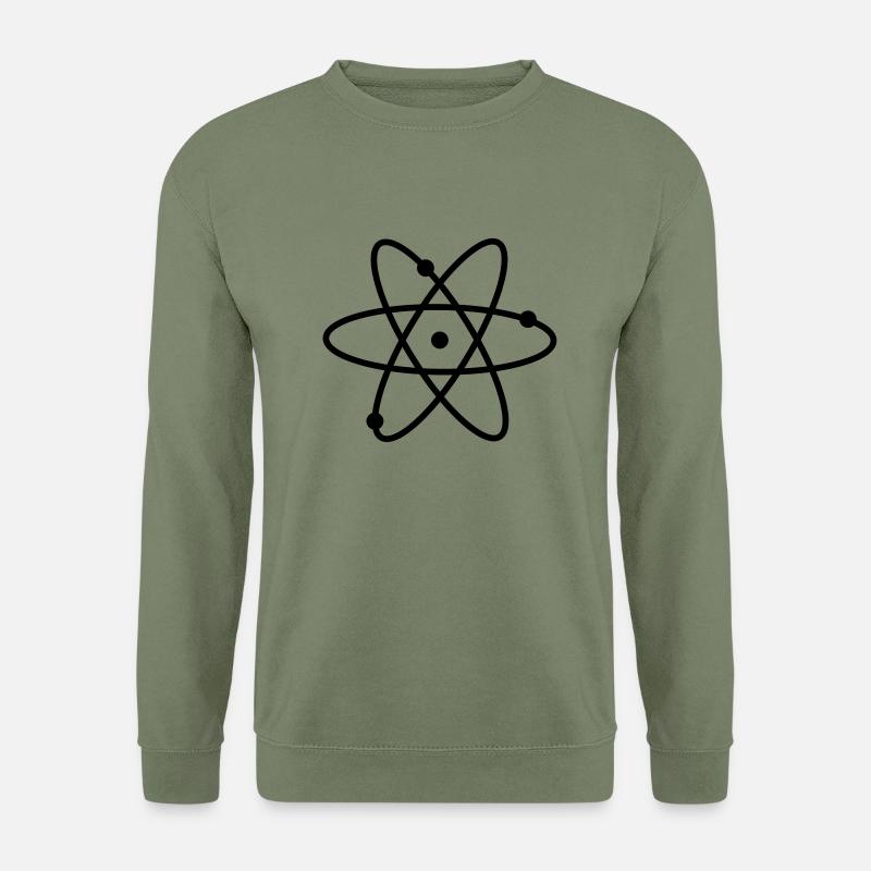 chemie_atom____f1 - Unisex Pullover - Armeegrün