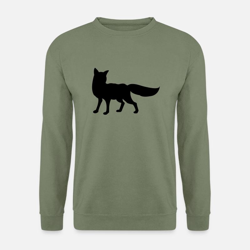 fuchs - Unisex Pullover - Armeegrün