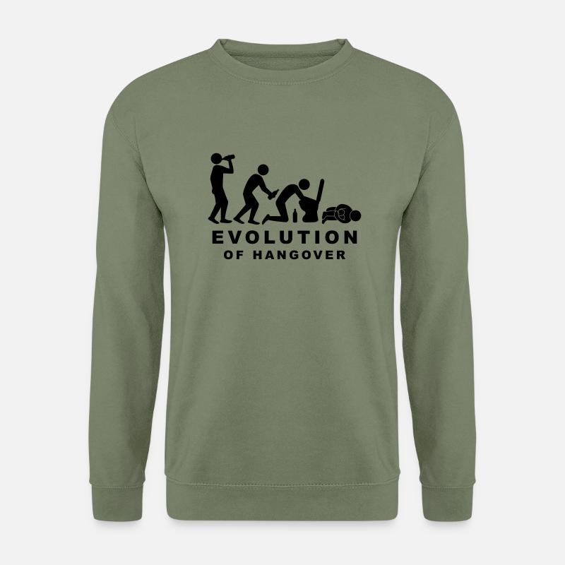 Evolution Hangover - Unisex Sweatshirt - army green