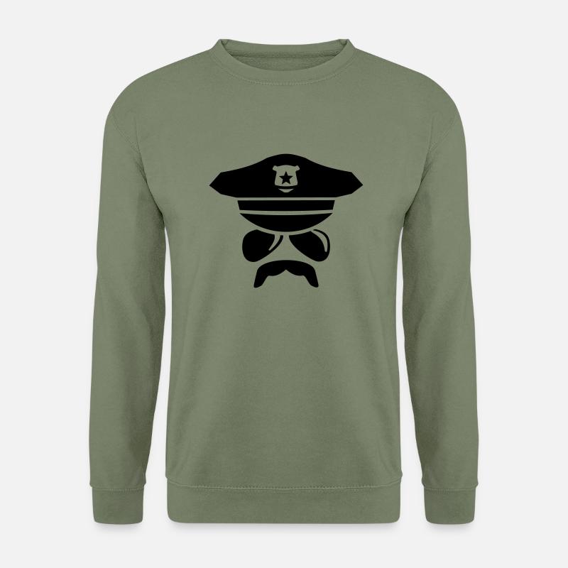 Cop - Polizist - Unisex Pullover - Armeegrün
