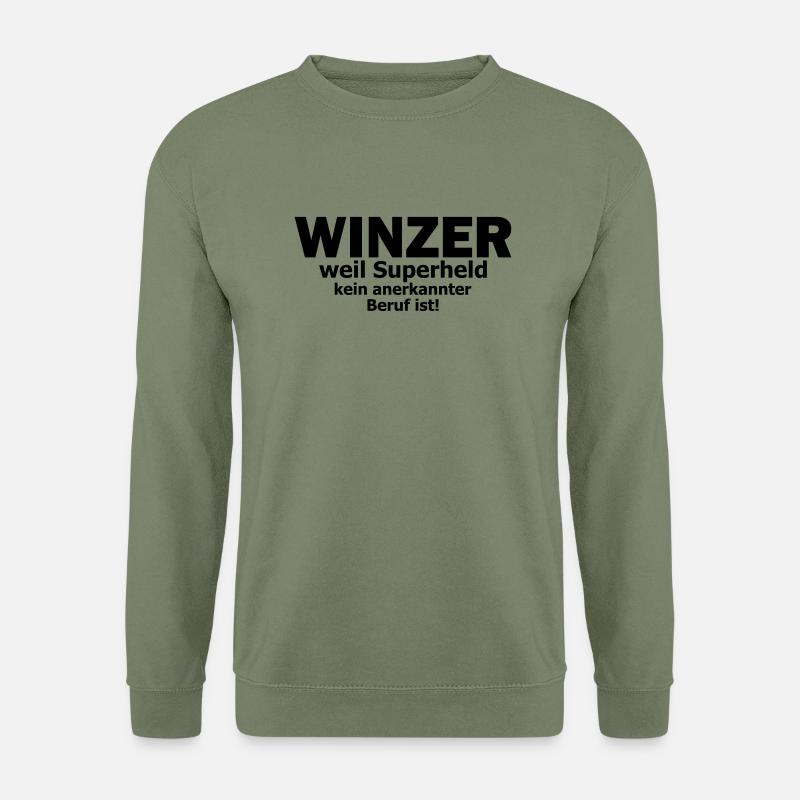 Winzer - Unisex Pullover - Armeegrün