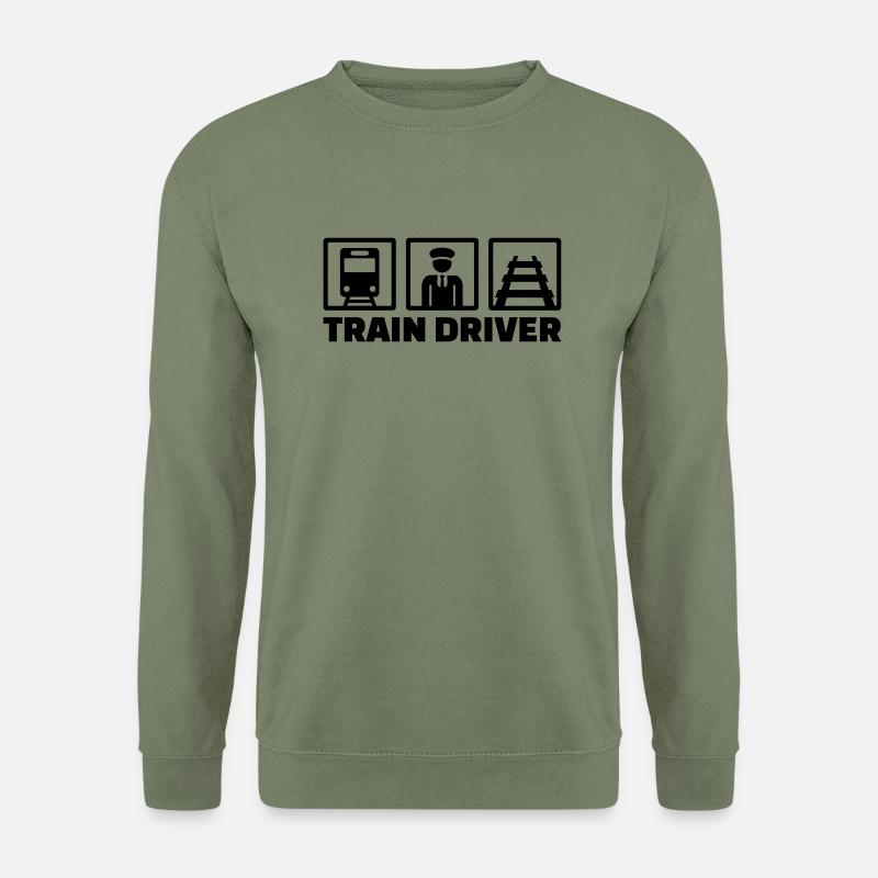 Train driver - Unisex Sweatshirt - army green