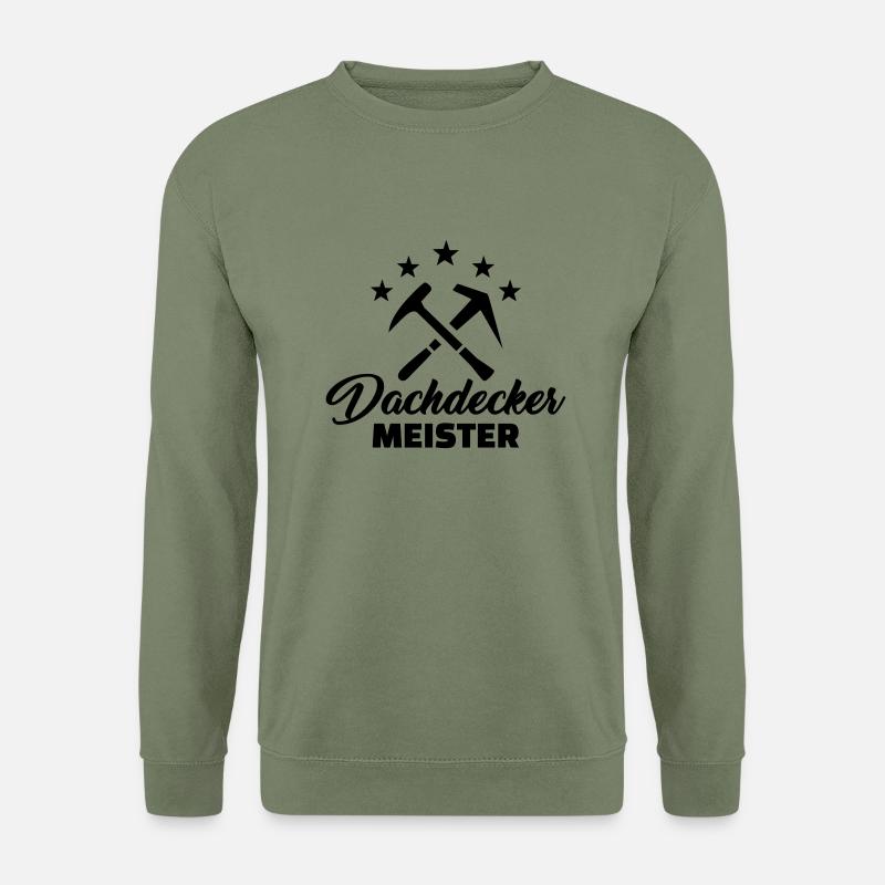 Dachdecker - Unisex Pullover - Armeegrün