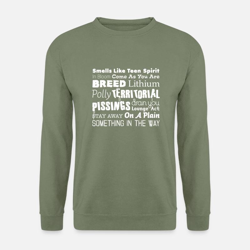 nevermind_white - Unisex Sweatshirt - army green