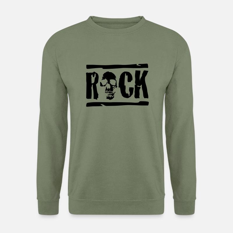 rock2_1c - Unisex Sweatshirt - army green