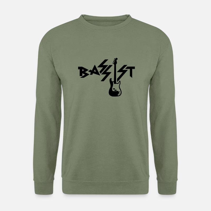 bassist - Unisex Pullover - Armeegrün