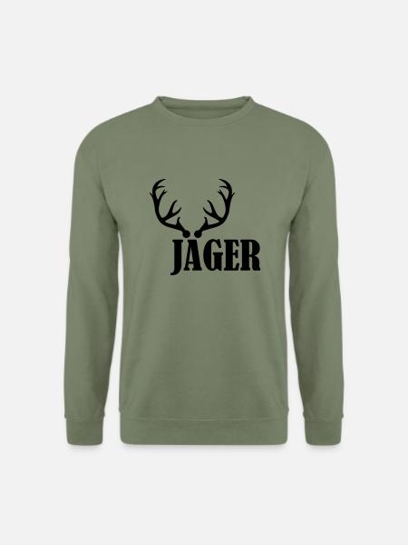 Jäger - Unisex Pullover - Armeegrün