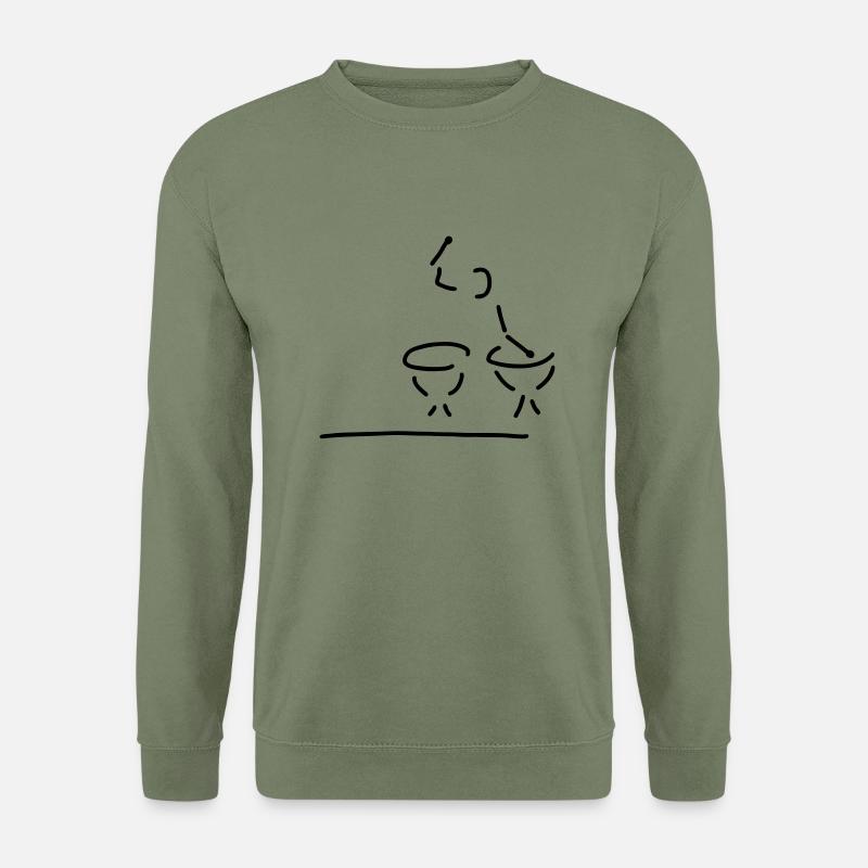 paukenspieler - Unisex Pullover - Armeegrün