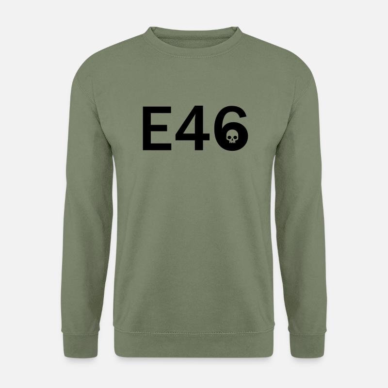 E46 Skull Tribal Art - Unisex Pullover - Armeegrün