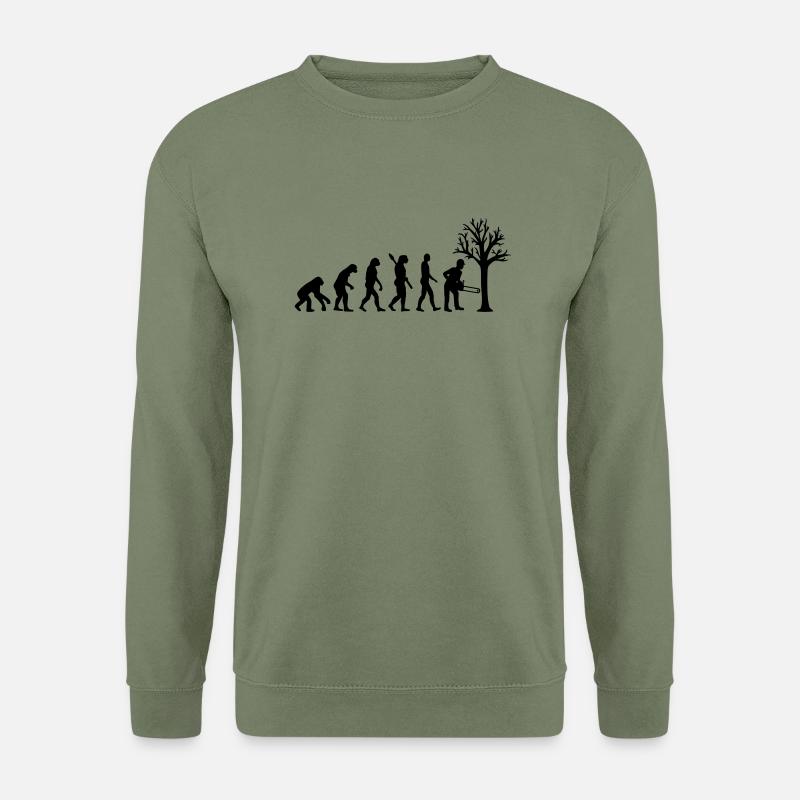Bûcheron - Sweat-shirt Unisexe - vert militaire