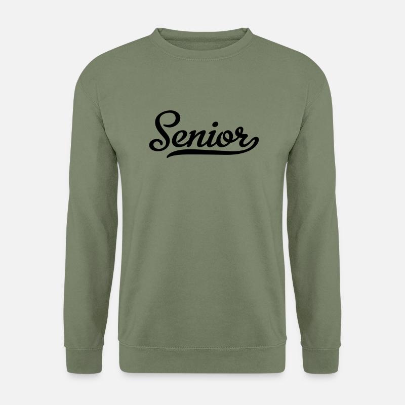 Senior - Unisex Pullover - Armeegrün