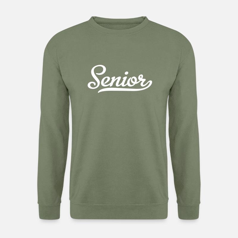 Senior - Unisex Pullover - Armeegrün