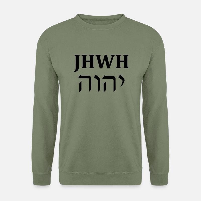 jhwh - Unisex Pullover - Armeegrün