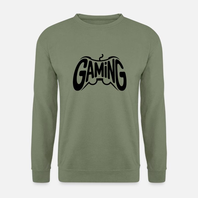 Gaming - Cool Controller Logo - Unisex Sweatshirt - army green