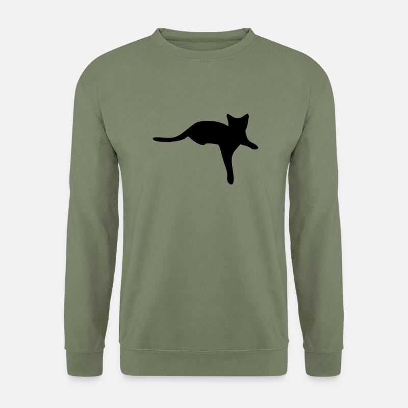KATZE - Unisex Pullover - Armeegrün