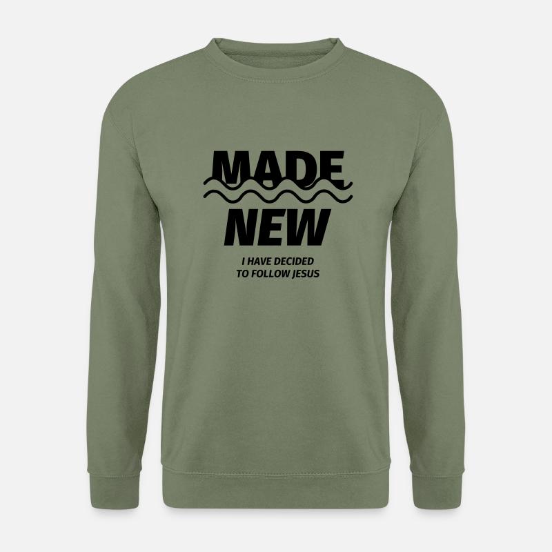 Taufe - Unisex Pullover - Armeegrün