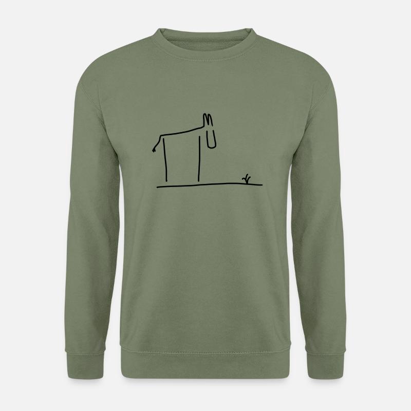 esel - Unisex Pullover - Armeegrün