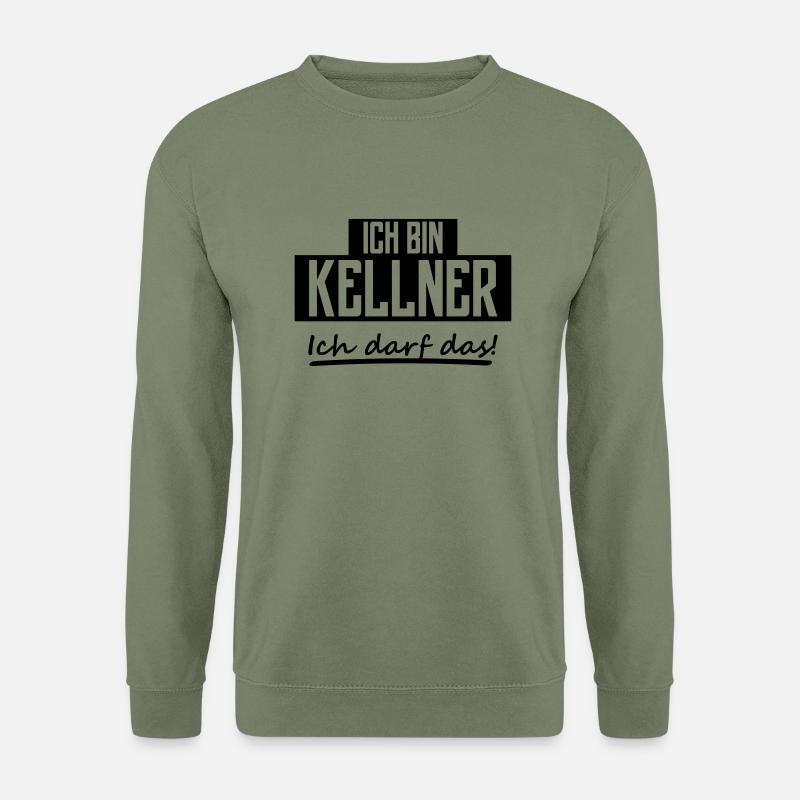 ich bin kellner - Unisex Pullover - Armeegrün