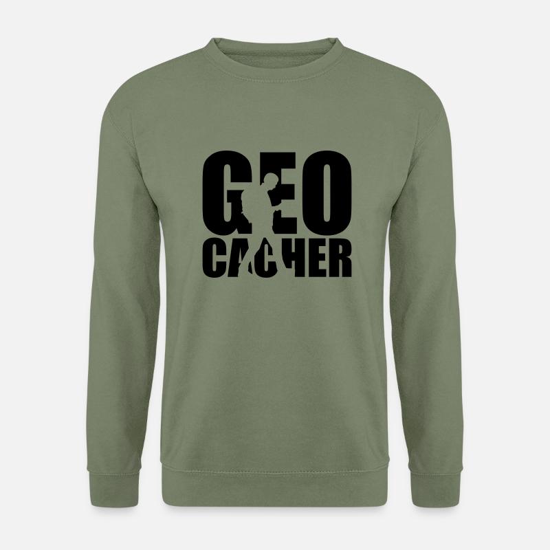 Geocacher - Unisex Pullover - Armeegrün