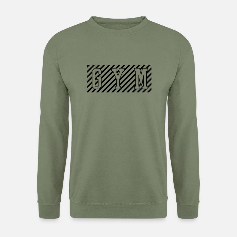 gym - Unisex Pullover - Armeegrün