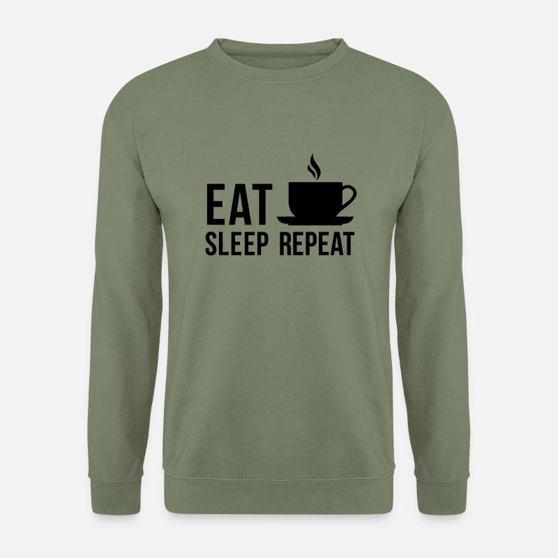 Kaffee - Unisex Pullover - Armeegrün