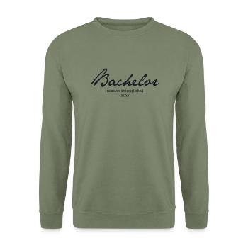 Bachelier '25 - Mission accomplie - Sweat-shirt Unisexe - vert militaire - Devant - Alina (178cm) & Michal (187cm)