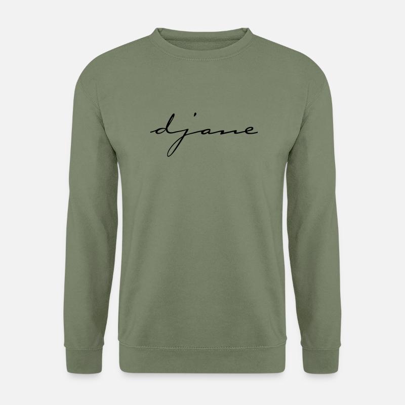 DJANE script - Unisex Sweatshirt - army green