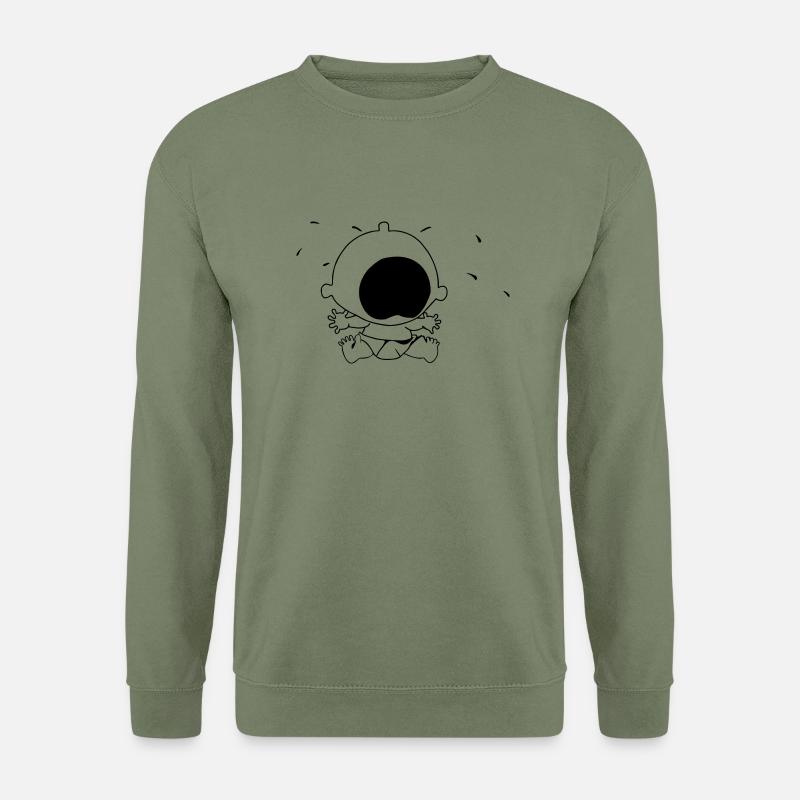 baby on board - Unisex Pullover - Armeegrün