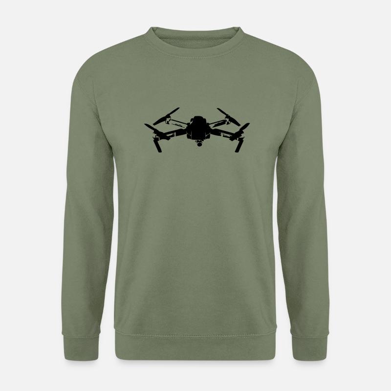 Drohne - Unisex Pullover - Armeegrün