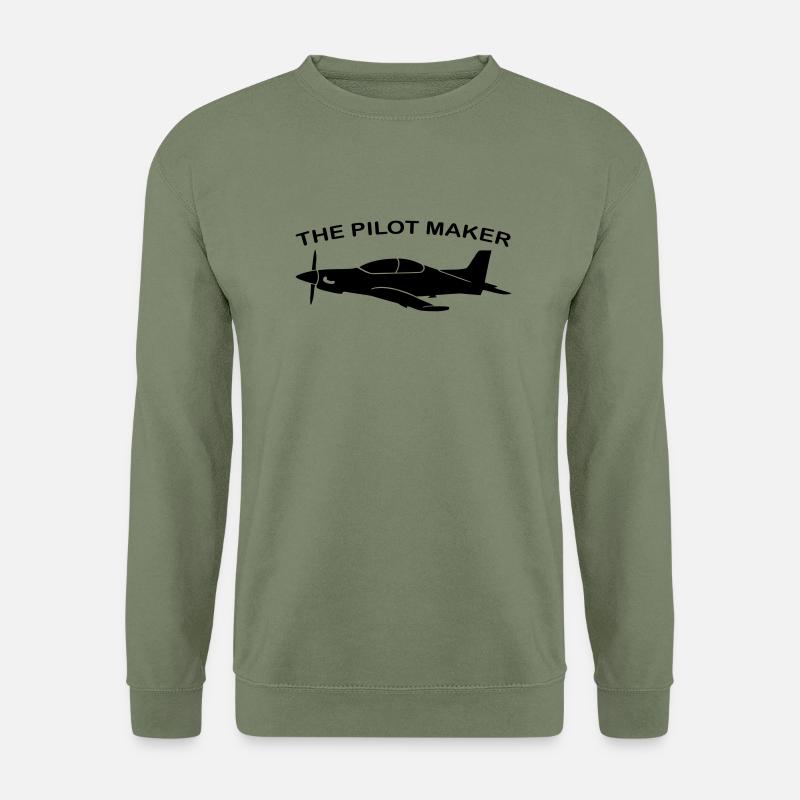 pilatus pc21 - Unisex Pullover - Armeegrün