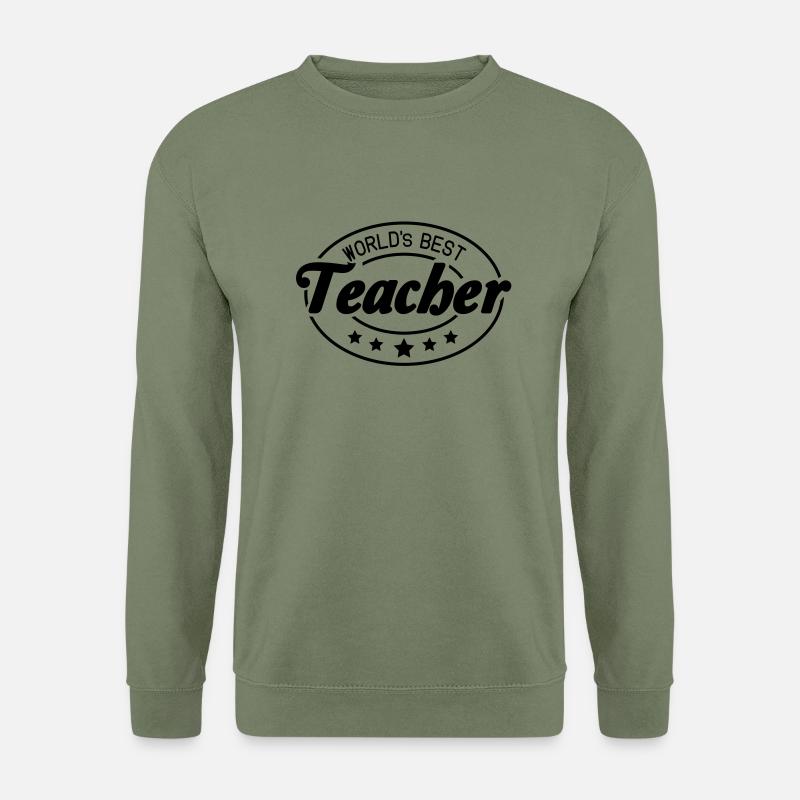 worlds_best_teacher__f1 - Unisex Pullover - Armeegrün