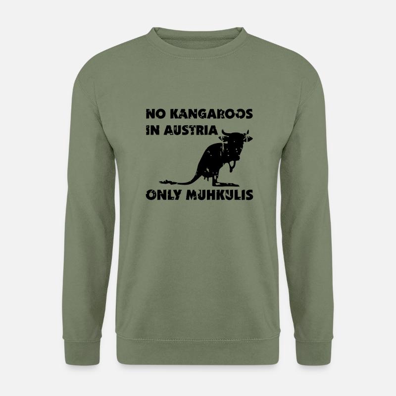 Kangaroo - Unisex Sweatshirt - army green