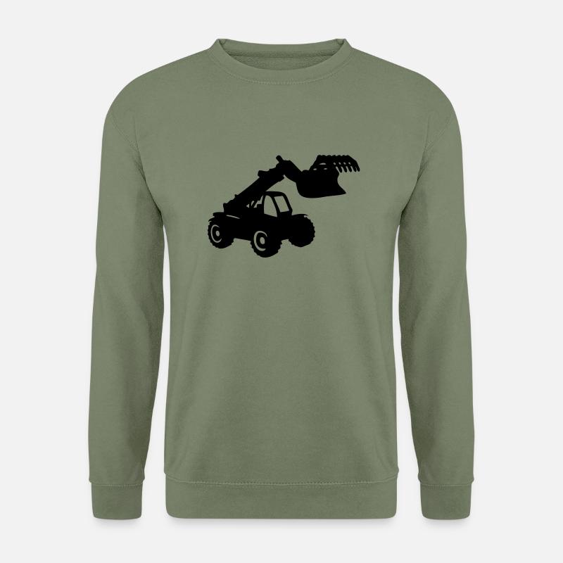 fork loader - Unisex Sweatshirt - army green