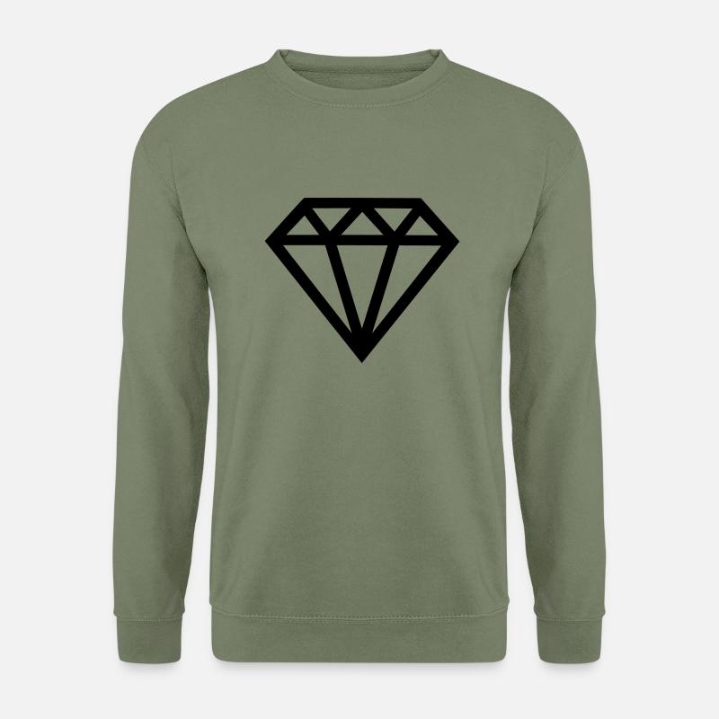 Diamond - Unisex Sweatshirt - army green