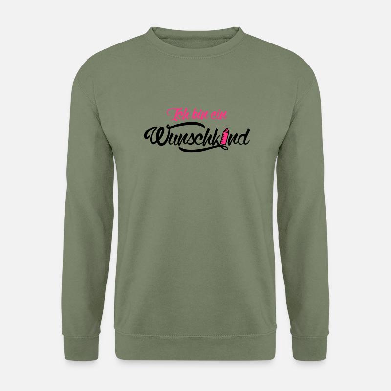 I am a child - Unisex Sweatshirt - army green