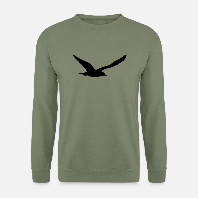 Möwe - Unisex Pullover - Armeegrün
