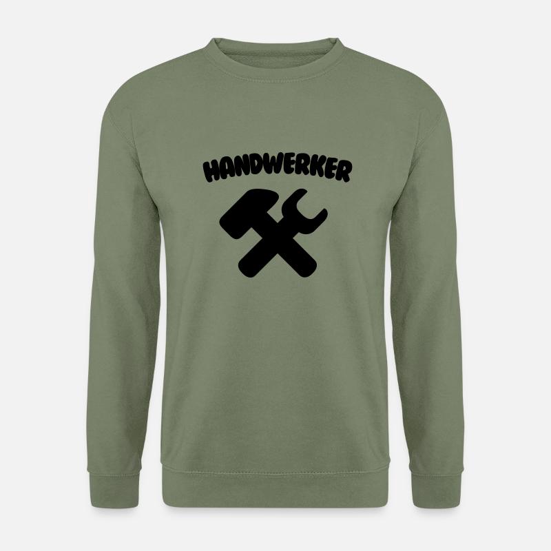 Handwerker - Unisex Pullover - Armeegrün
