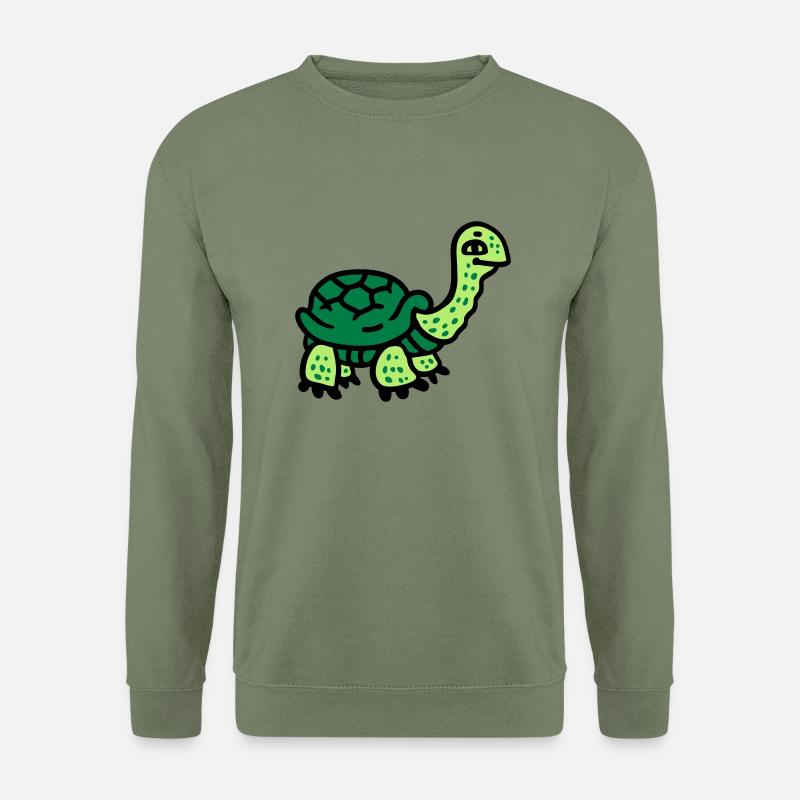 Schildkröte 3 - Unisex Pullover - Armeegrün
