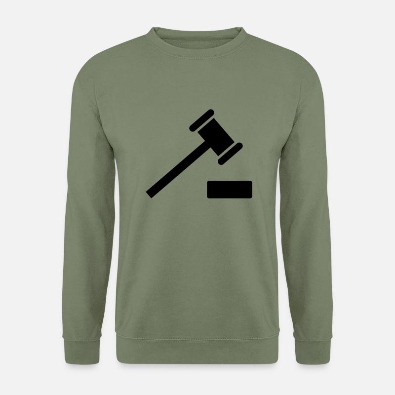richter hammer - Unisex Pullover - Armeegrün