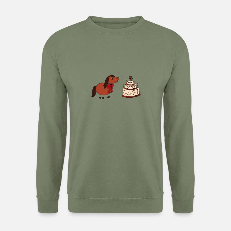 Gæfa - Unisex Pullover - Armeegrün