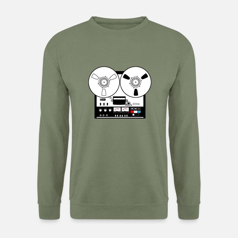 Spulen recorder - Unisex Pullover - Armeegrün