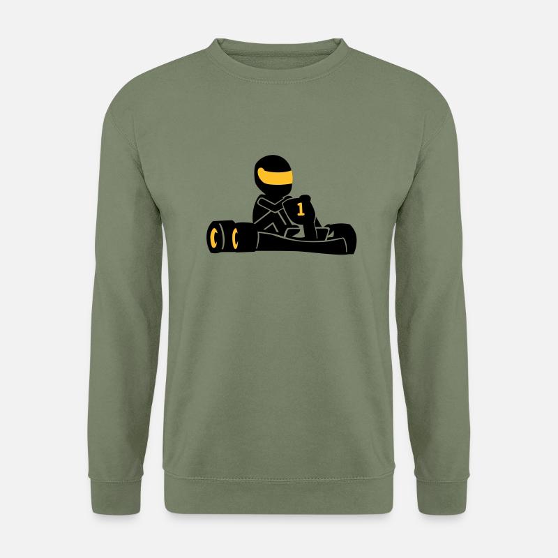Kart racing - Unisex Sweatshirt - army green