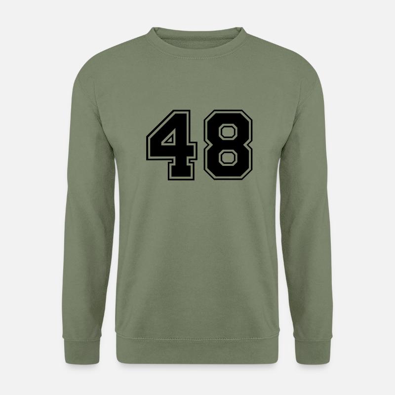 48 - Unisex Pullover - Armeegrün