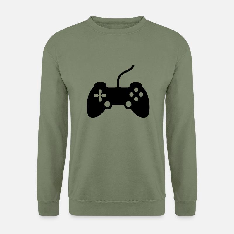 gamer_controller__f1 - Unisex Pullover - Armeegrün