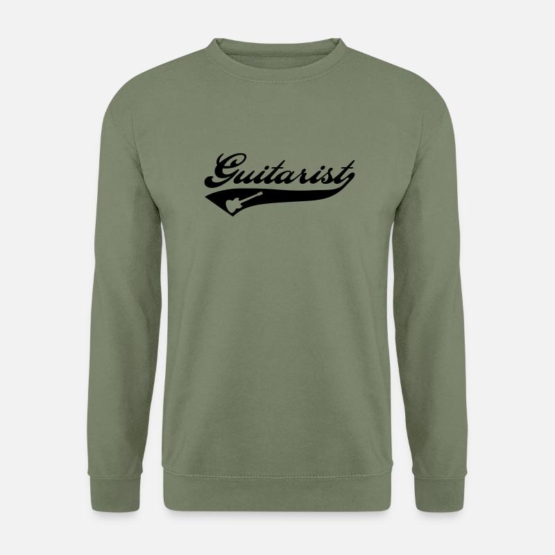 Guitarrist - Unisex Pullover - Armeegrün