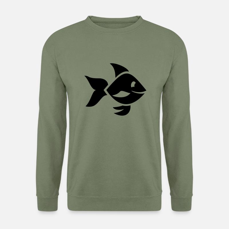 Fish - Unisex Sweatshirt - army green